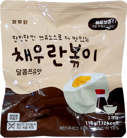 chaewoodak 常溫即食雞蛋 (日式甜醬油味) (2件/PACK) - RankingDak hong kong