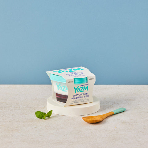 【韓國空運直送・限量預購】(12g 蛋白質) YOZM 極濃厚希臘乳酪系列 (經典藍莓味) - RankingDak hong kong