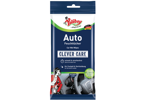POLIBOY Clever Care Car Wet Wipes 汽車遊艇專用清潔濕紙巾 - RankingDak hong kong