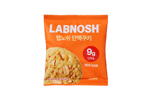 LABNOSH 特濃花生醬蛋白曲奇 -10件裝