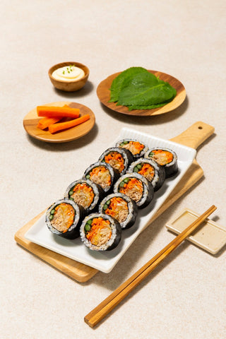 韓式高蛋白泡菜吞拿魚紫菜卷飯