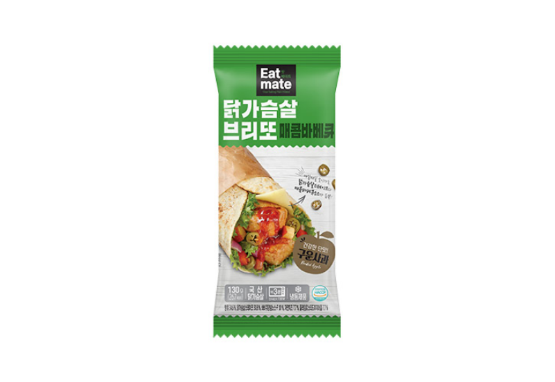 EATMATE 雞胸肉墨西哥捲餅（火辣燒烤味） - RankingDak hong kong