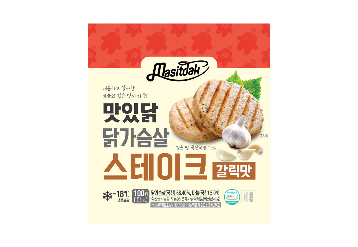 MASITDAK® 雞胸漢堡扒（蒜味） - RankingDak hong kong